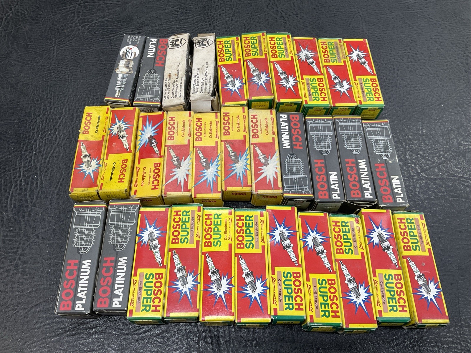 Vintage NOS Bosch Spark Plugs  Various Prt Numbers “lot Sale”