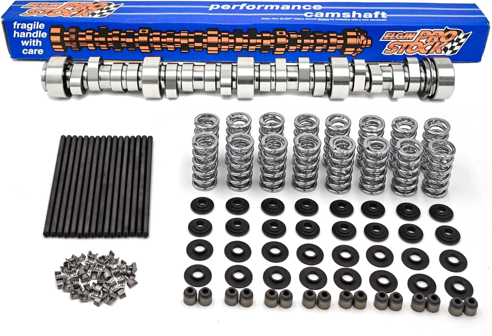 Elgin E1841P Sloppy Stage 3 .660 Dual Springs Pushrods 4.8L 5.3L 6.0L LQ4 +90HP
