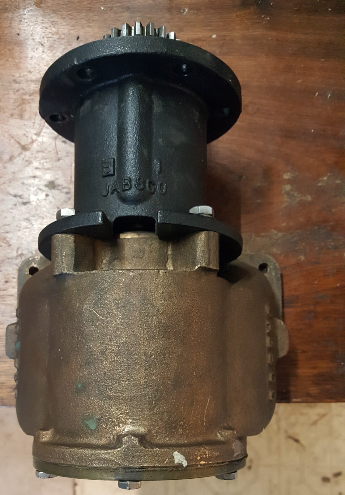 Jabsco marine sea water pump 17367 8000 for cooling Detroit Diesel Engine