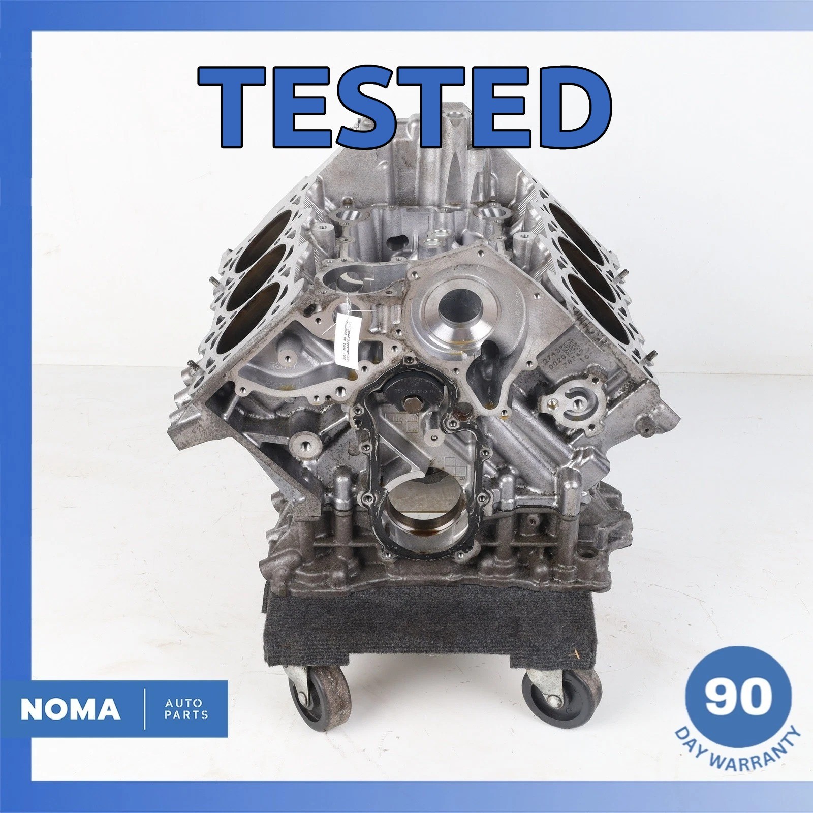 15-19 Audi 4M Q7 A6 A7 3.0L V6 Engine Motor Block CREC 06E100104A OEM 15-19 Audi 4M Q7 A6 A7 3.0L V6 Engine Motor Block CREC 06E100104A OEM