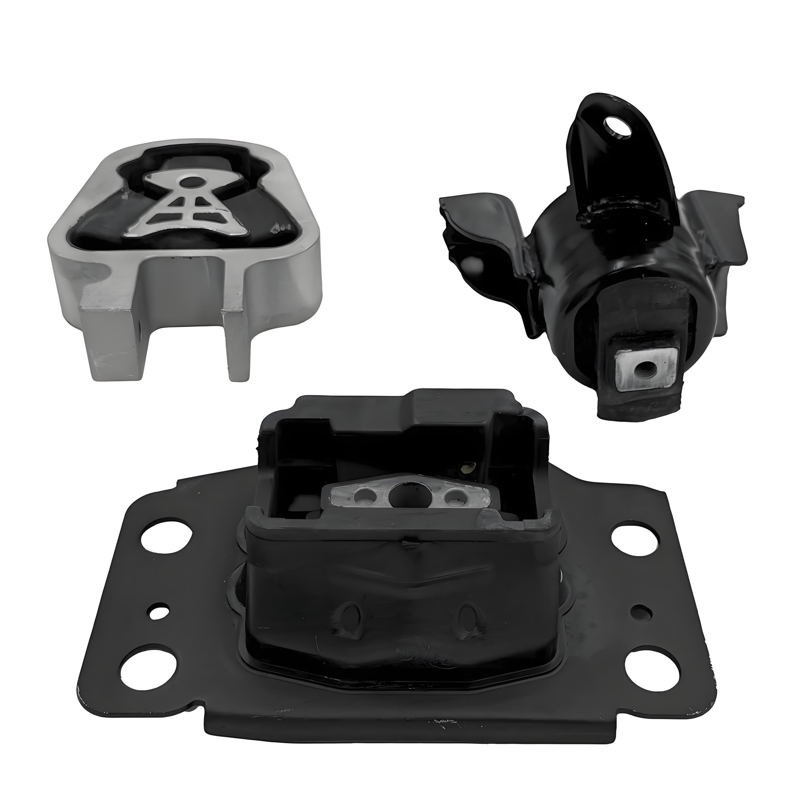 3PC For 2015-21 Ford Edge 2.0L Motor Mount & Transmission Mount Set MDG9Z-6038-B