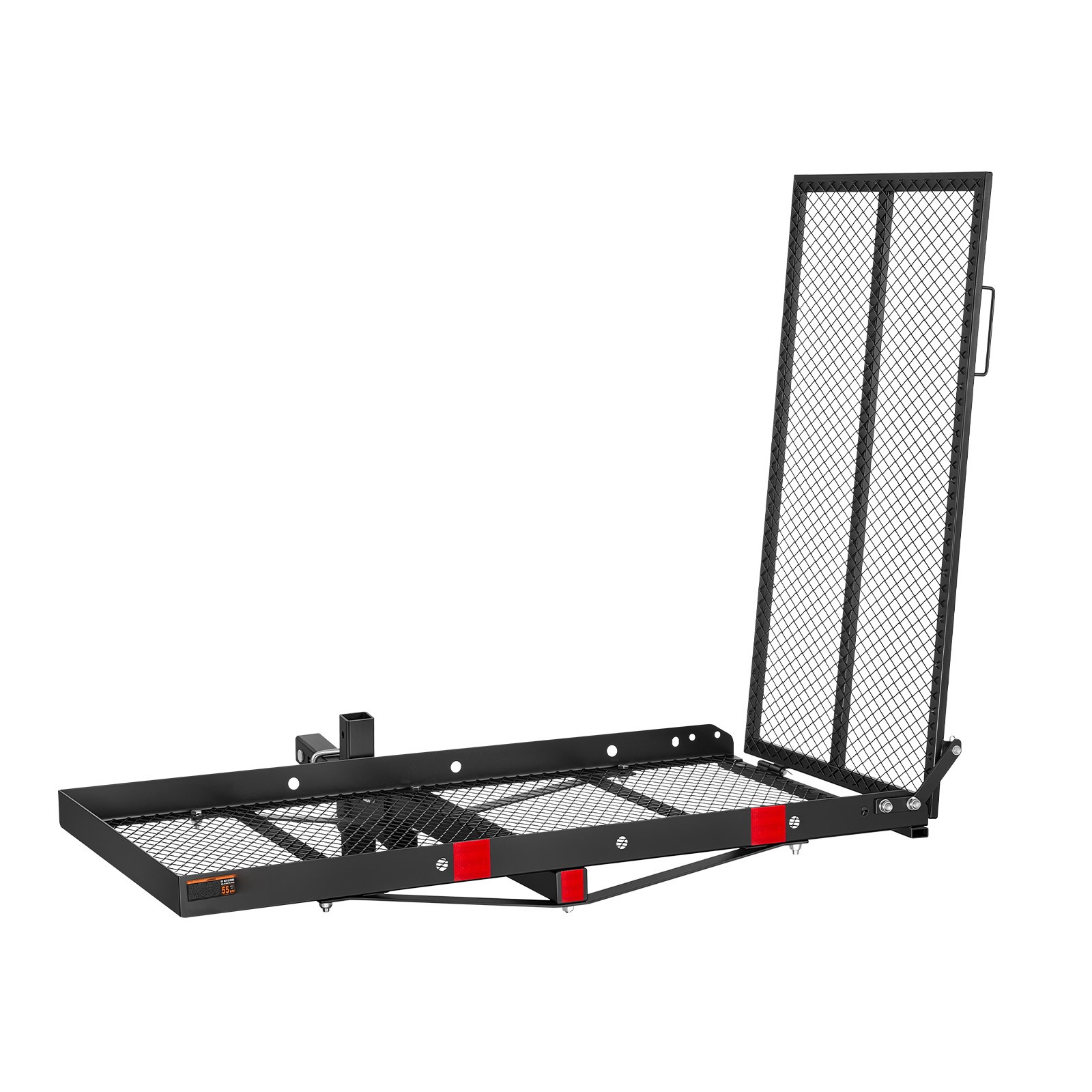 Uimoso Hitch-Mounted Wheelchair Carrier,Adjustable Height, 500LBS Steel Capacity