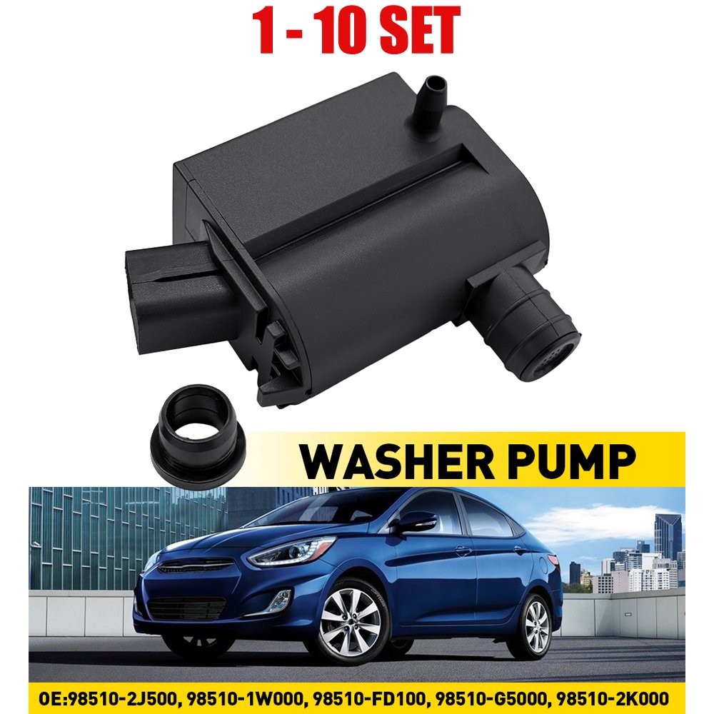 1-10PCS Front Wiper Fluid Washer Motor Pump 98510-FD100 Fit 2007-2010 Kia Rondo