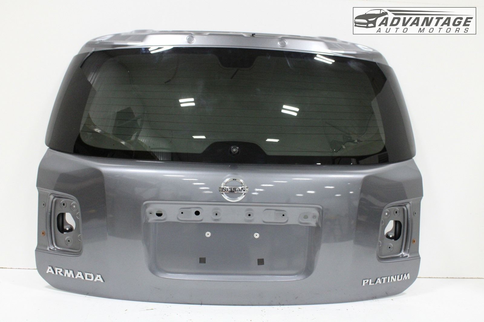 2017-2020 NISSAN ARMADA TAILGATE LIFTGATE BACK DOOR SHELL PANEL W/ GLASS OEM