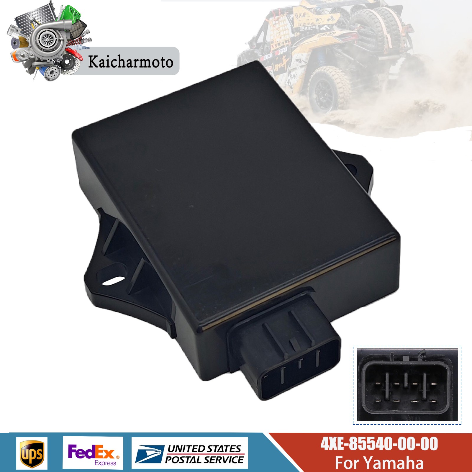 For Manco Talon Linhai Yamaha Bighorn 260CC 300CC ATV UTV 8 Pin CDI Box Unit