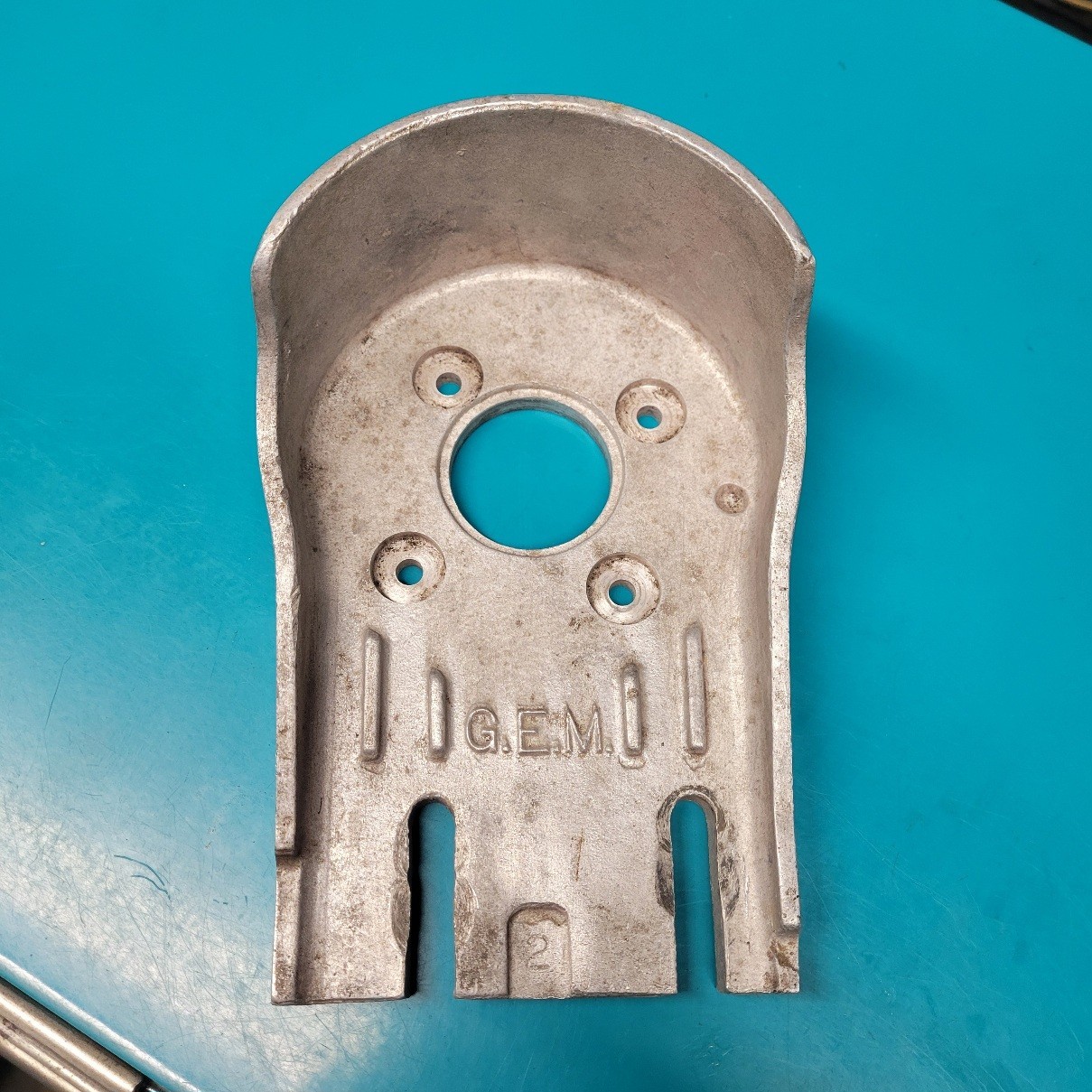 GEM McCulloch  Vertical Motor Mount For Vintage Go Kart.