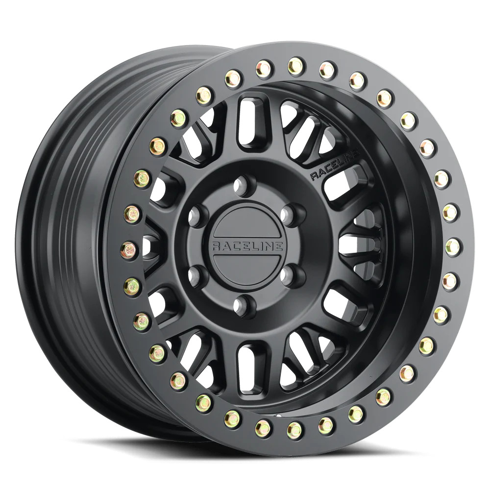 RACELINE RT951B Ryno Beadlock 17X9 8X170 Offset -38 Satin Black (Quantity of 1)
