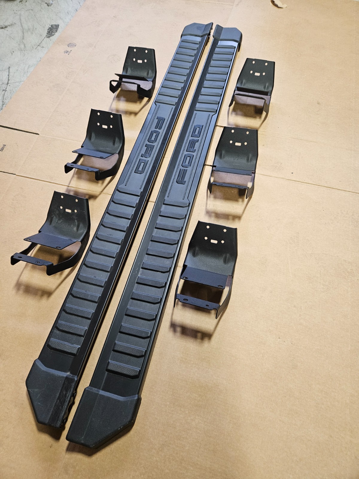 OEM Take Off Ford F-250 F-350 17-26 Running Boards CREW CAB W BRACKETS 6’