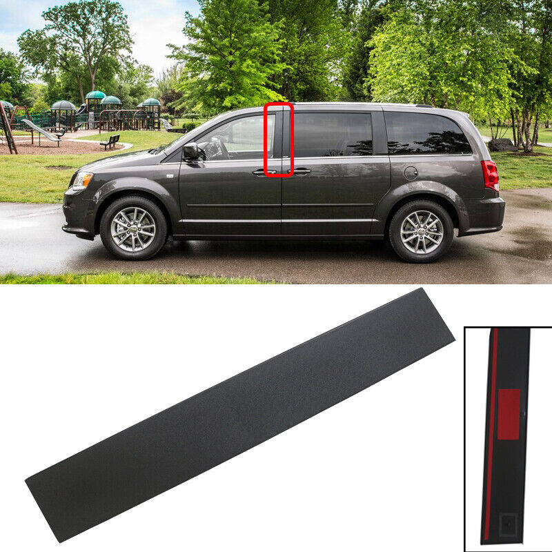 B Pillar Door Applique Trim Driver Side For 2008-2016 Chrysler Town & Country