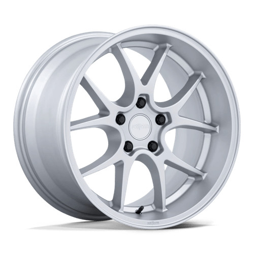 Rotiform Wheels RC207 LTN-J 19x10.5 +28 Matte Silver 5x114.3 5x4.5 (QTY 1)