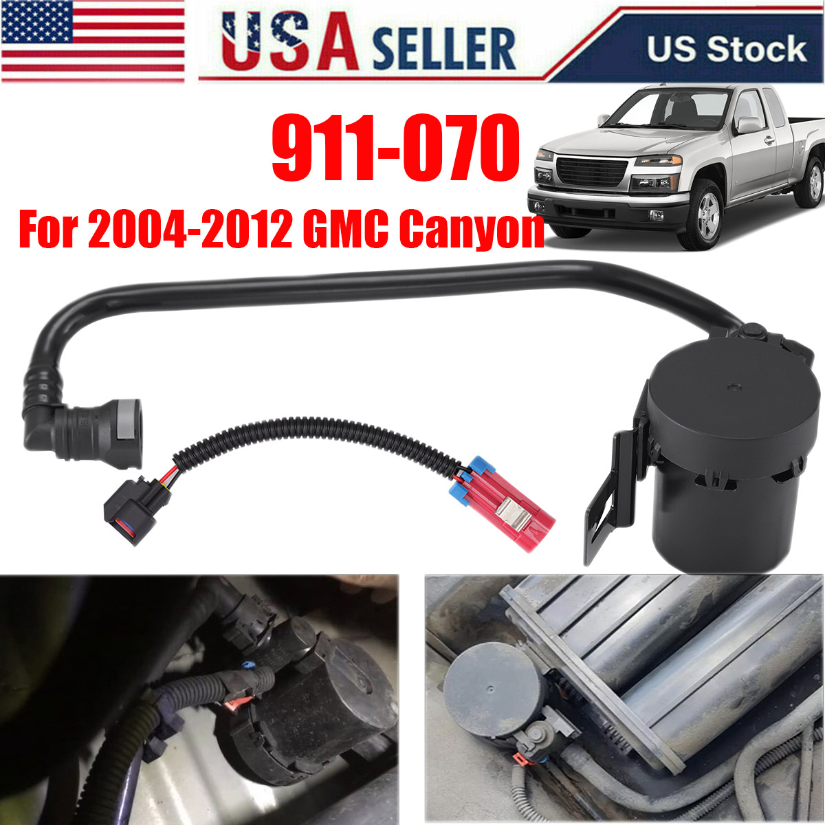 New EVAP Canister Vent Solenoid Valve 10386359 911-070 for 04-12 Chevy Colorado