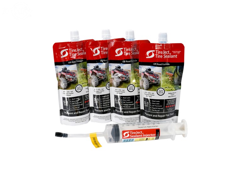 Rotary Brand Replacement Tireject Tire Repair Kit 40 Oz. 16393