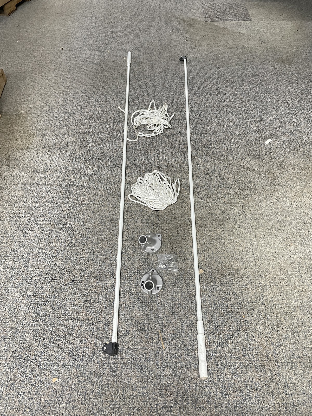 DOCKMATE DE3100O ECONOMY MOORING WHIPS 8' FOR BOATS UP TO 18' MARINE BOAT