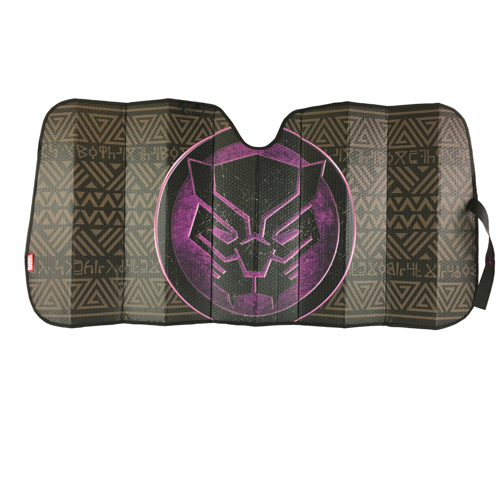 New Marvel Black Panther Car Truck Front Windshield Accordion Folding Sun Shade
