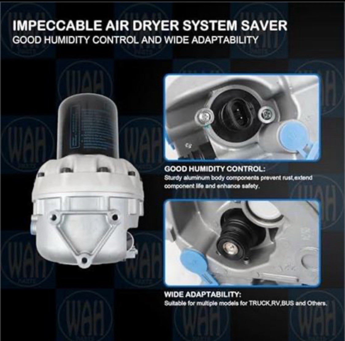 Air Dryer System Saver Compatible with Freightliner Kenworth Mack Meritor...