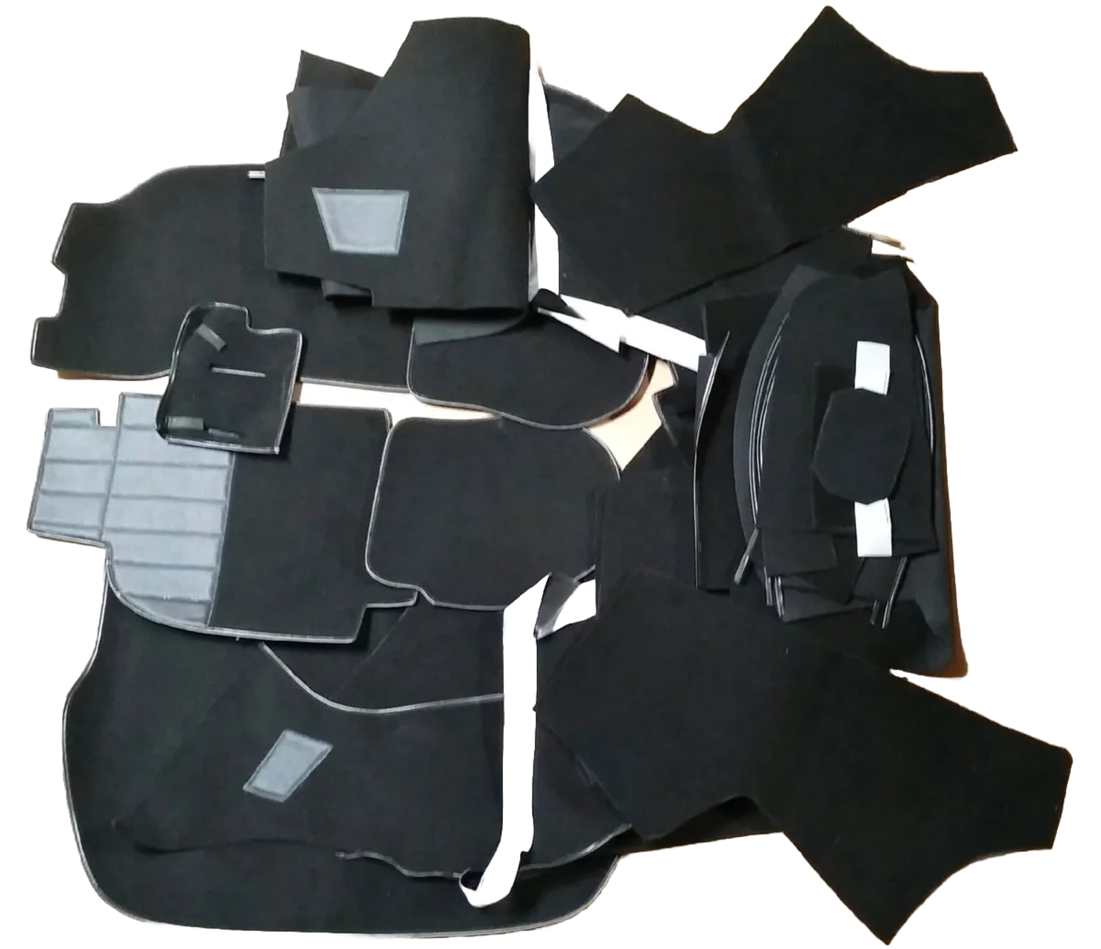 Porsche 993 95-98 Carrera RS Style Black Plush Interior Carpet Set