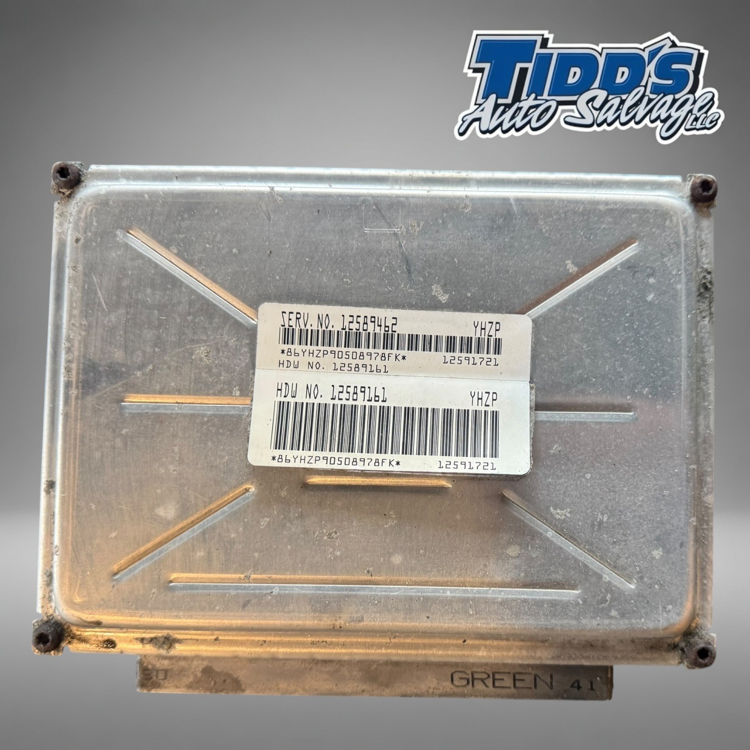 2005-2007 Silverado Sierra 4.3L PCM ECU 12589462 YHZP 590-07622 OEM TESTED