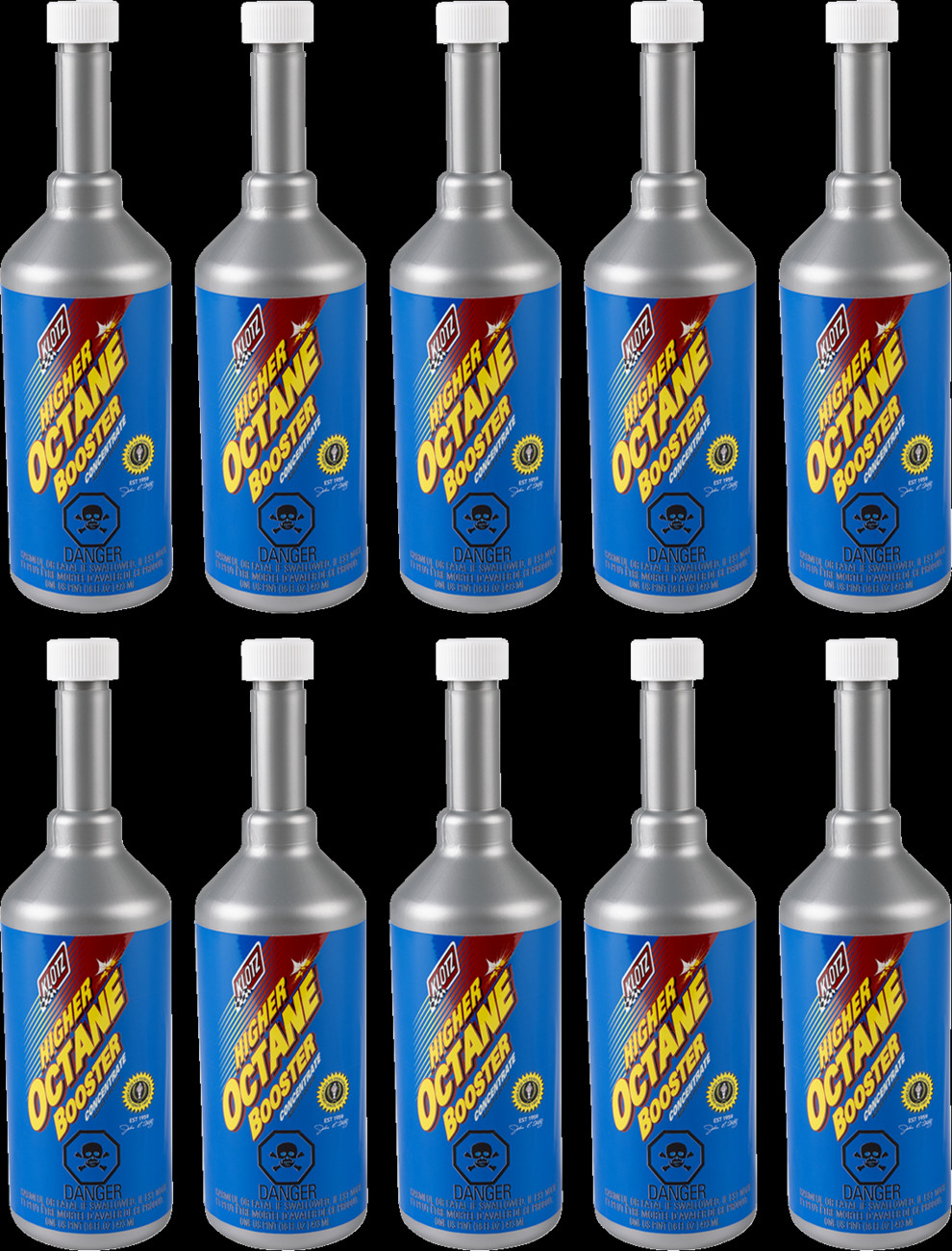 KLOTZ OIL KL-602 Higher Octane Booster 16oz Octane Increase Case of 10