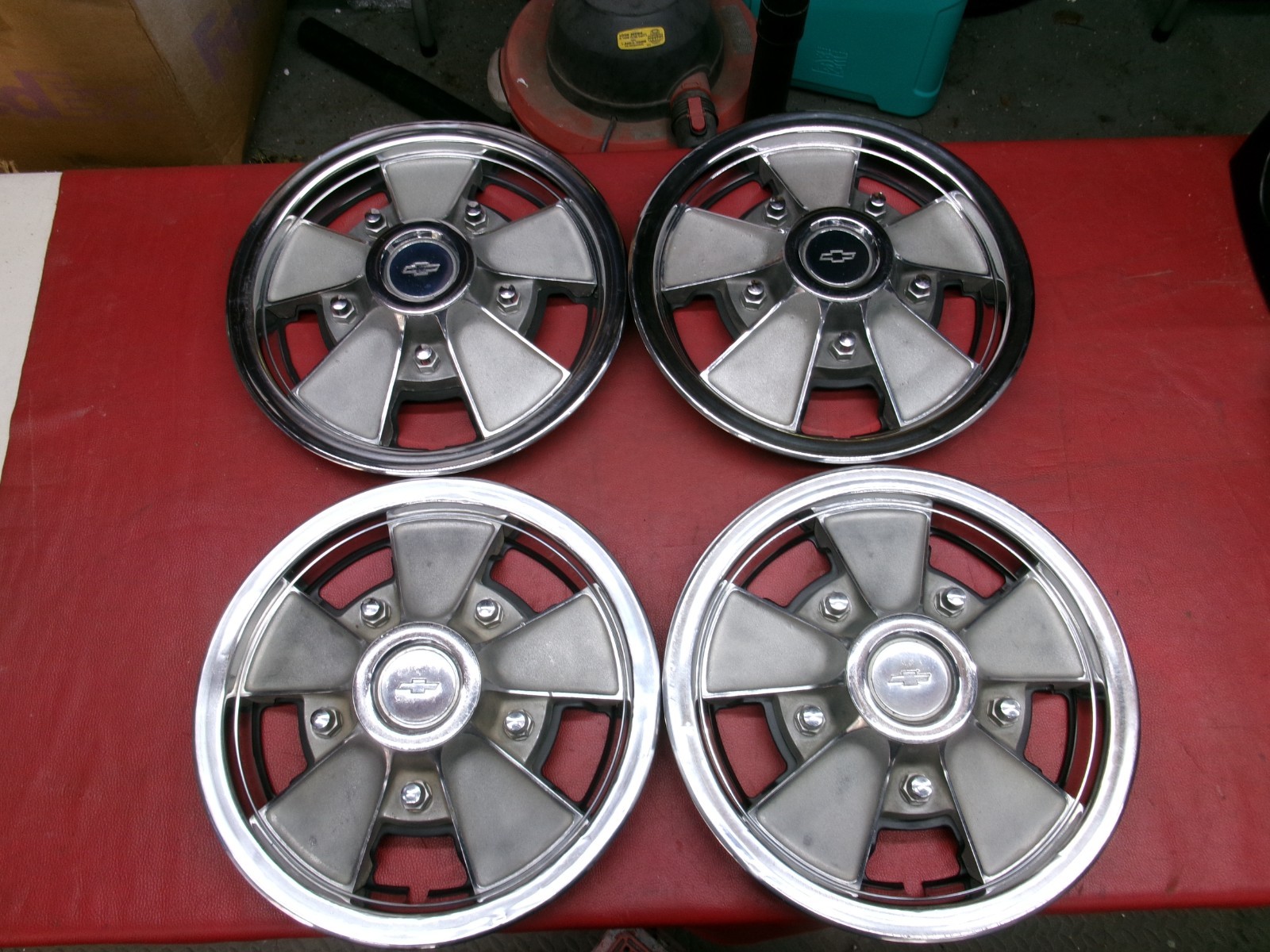 VINTAGE 1964-67 CHEVY NOVA SS MAG WHEEL 14 VINTAGE 1964-67 CHEVY NOVA SS MAG WHEEL 14