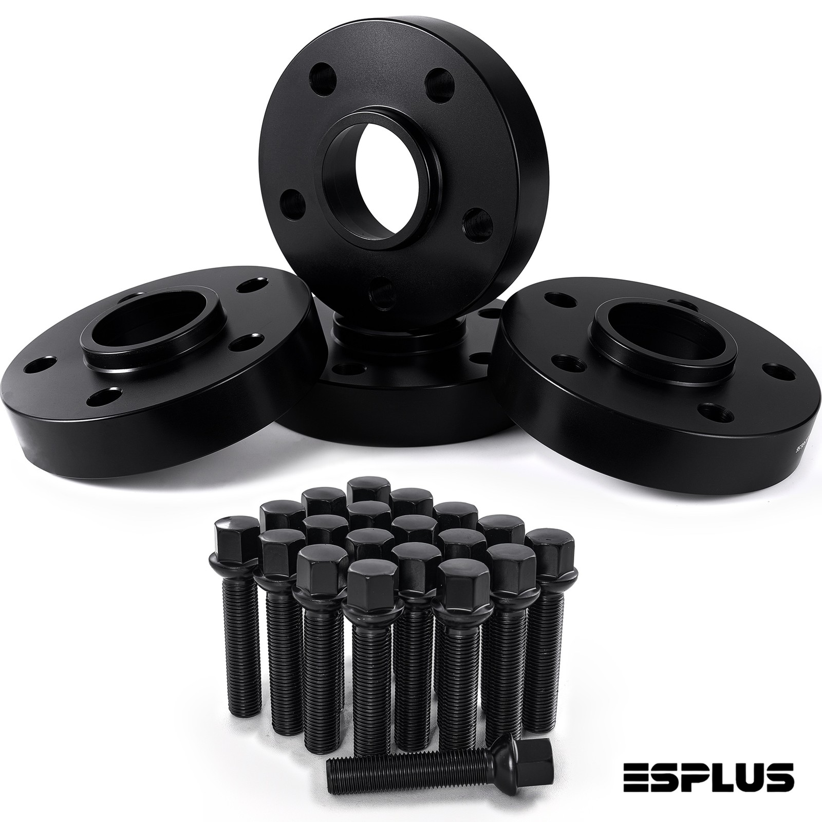 4x Wheel Spacers 5x120 30 Thick + Ball Seat Bolts for 28 Stock for 98-11 Bentley