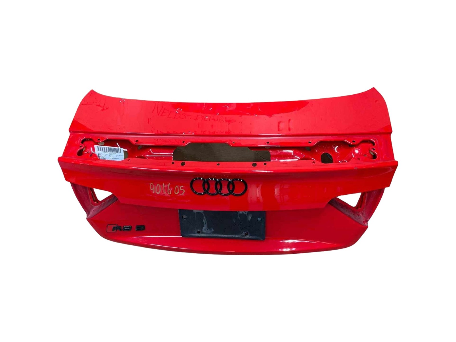 2013 2014 2015 AUDI RS5 OEM REAR DECK TRUNK LID MISANO RED