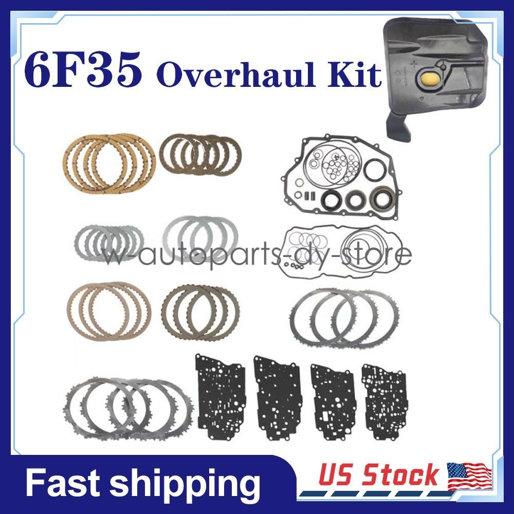6F35 Transmission Master Rebuild Kit Overhaul w/Filter For Ford Escape Edge