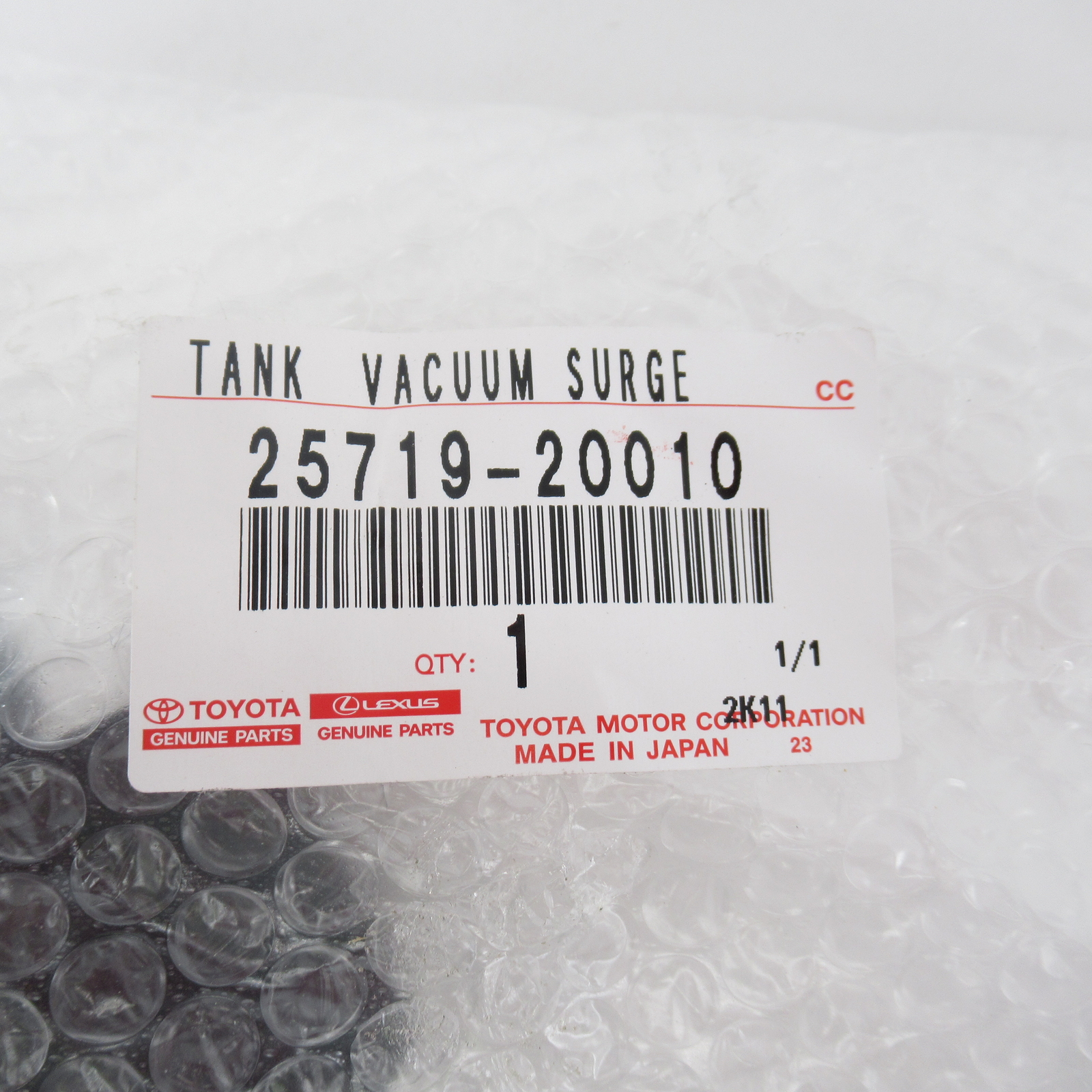 Genuine OEM Toyota 25719-20010 Vacuum Surge Tank
