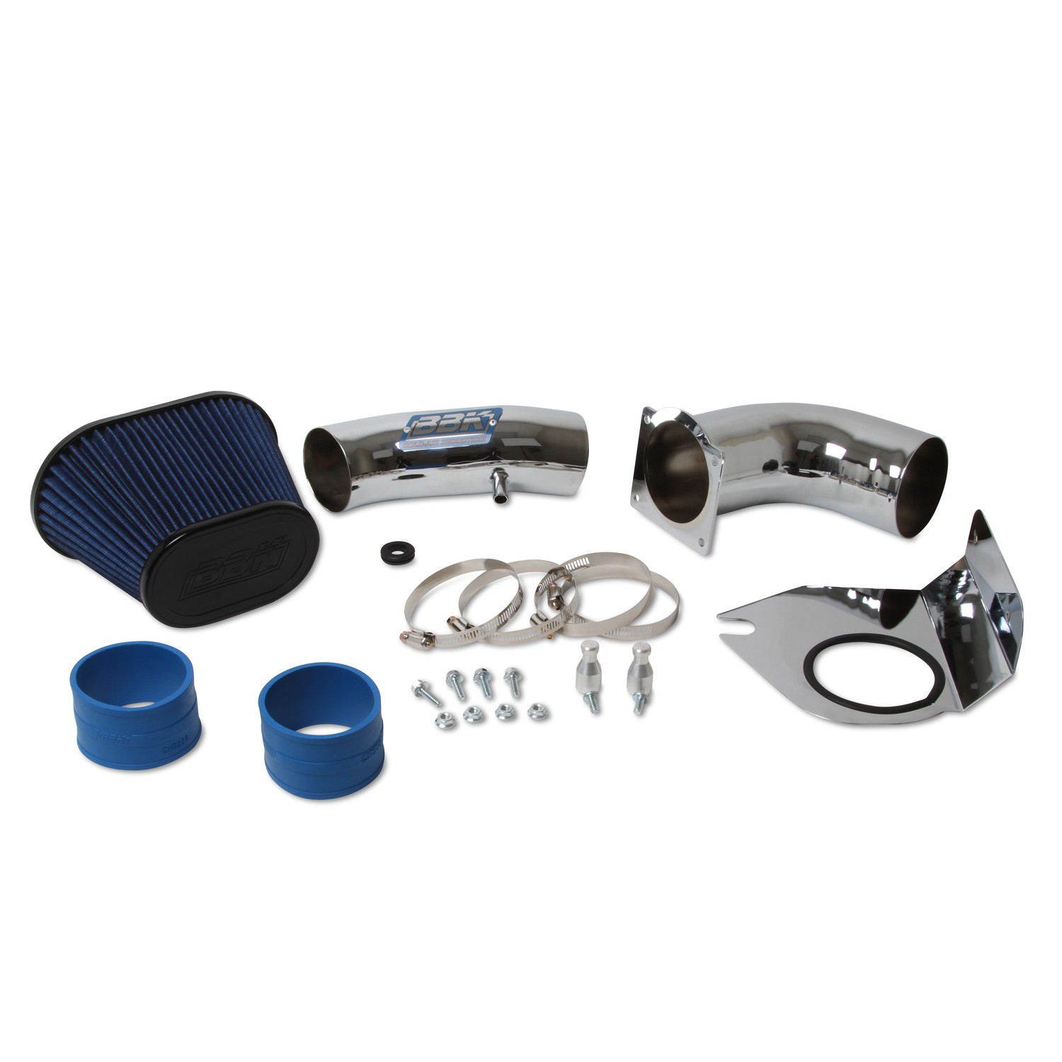 BBK for 94-95 Mustang 5.0 Cold Air Intake Kit - Chrome Finish