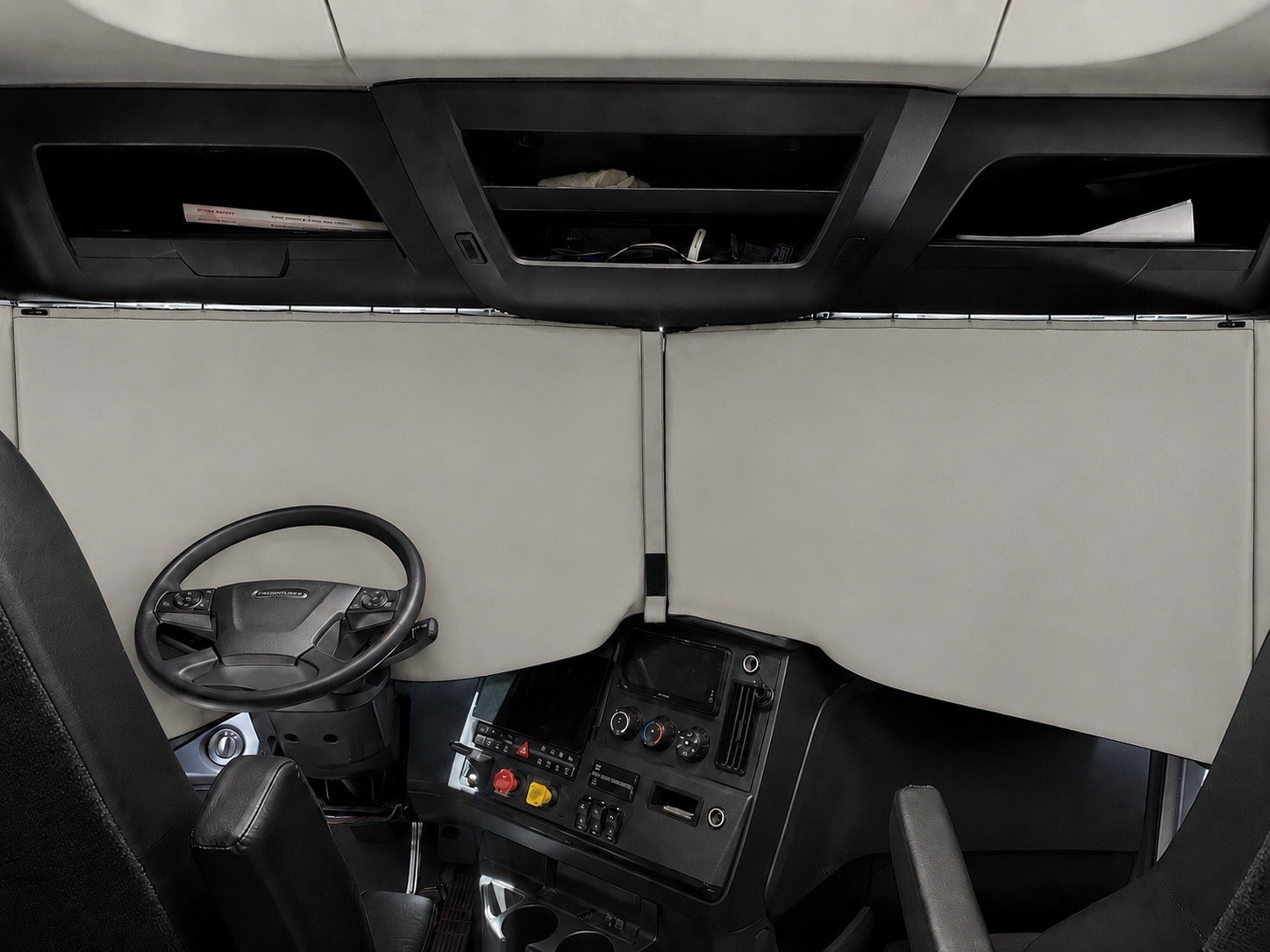 Freightliner Cascadia 2008-2027 Windshield Curtains Left Right Pair