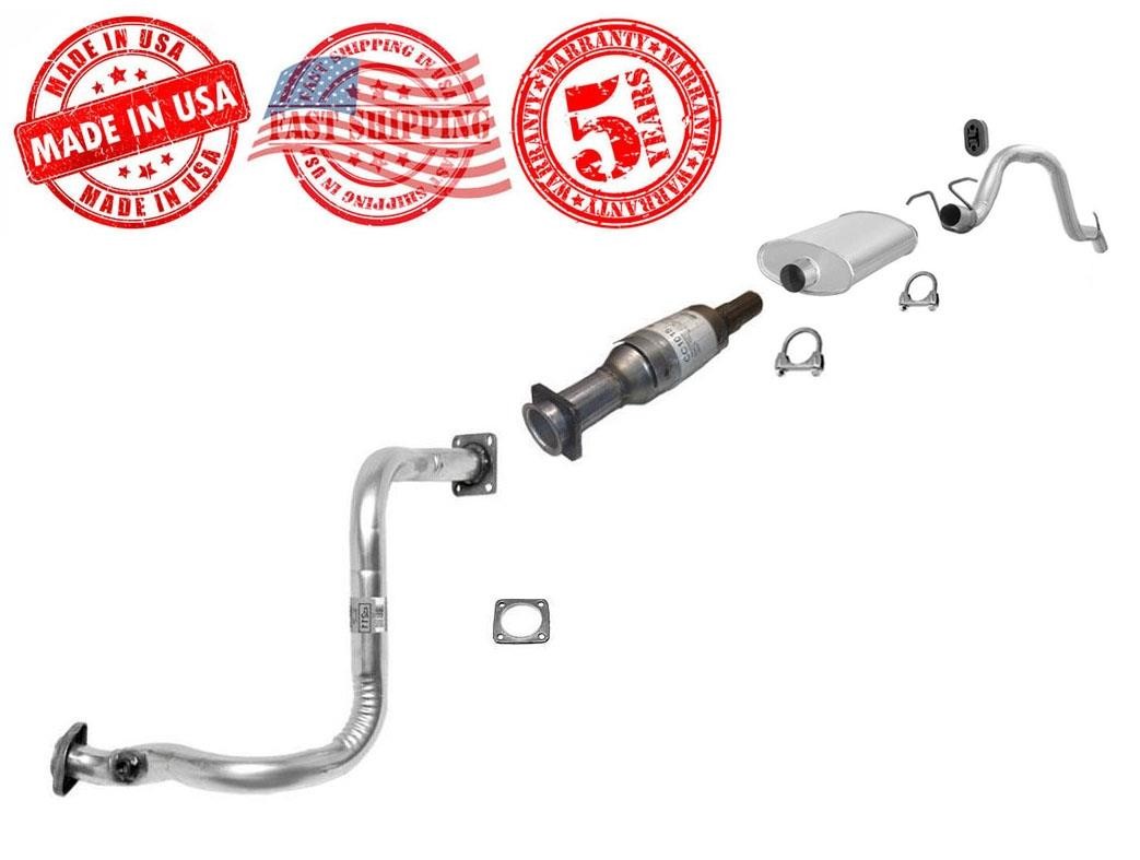 Brand New Exhaust System for Jeep Wrangler 1987-1992 2.5L Made in USA