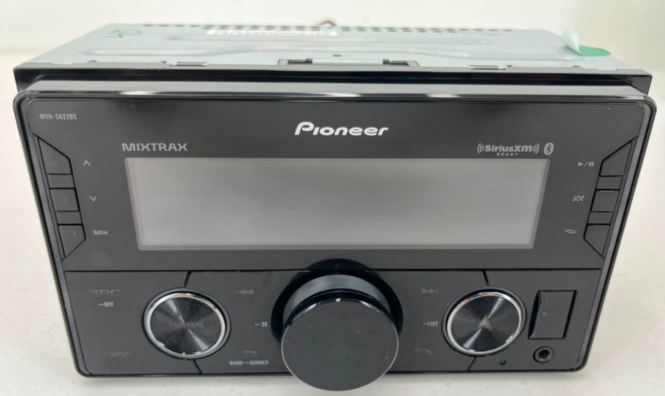 Pioneer MVH-S622BS In-Dash Bluetooth Digital Media Receiver USB AM/FM Black