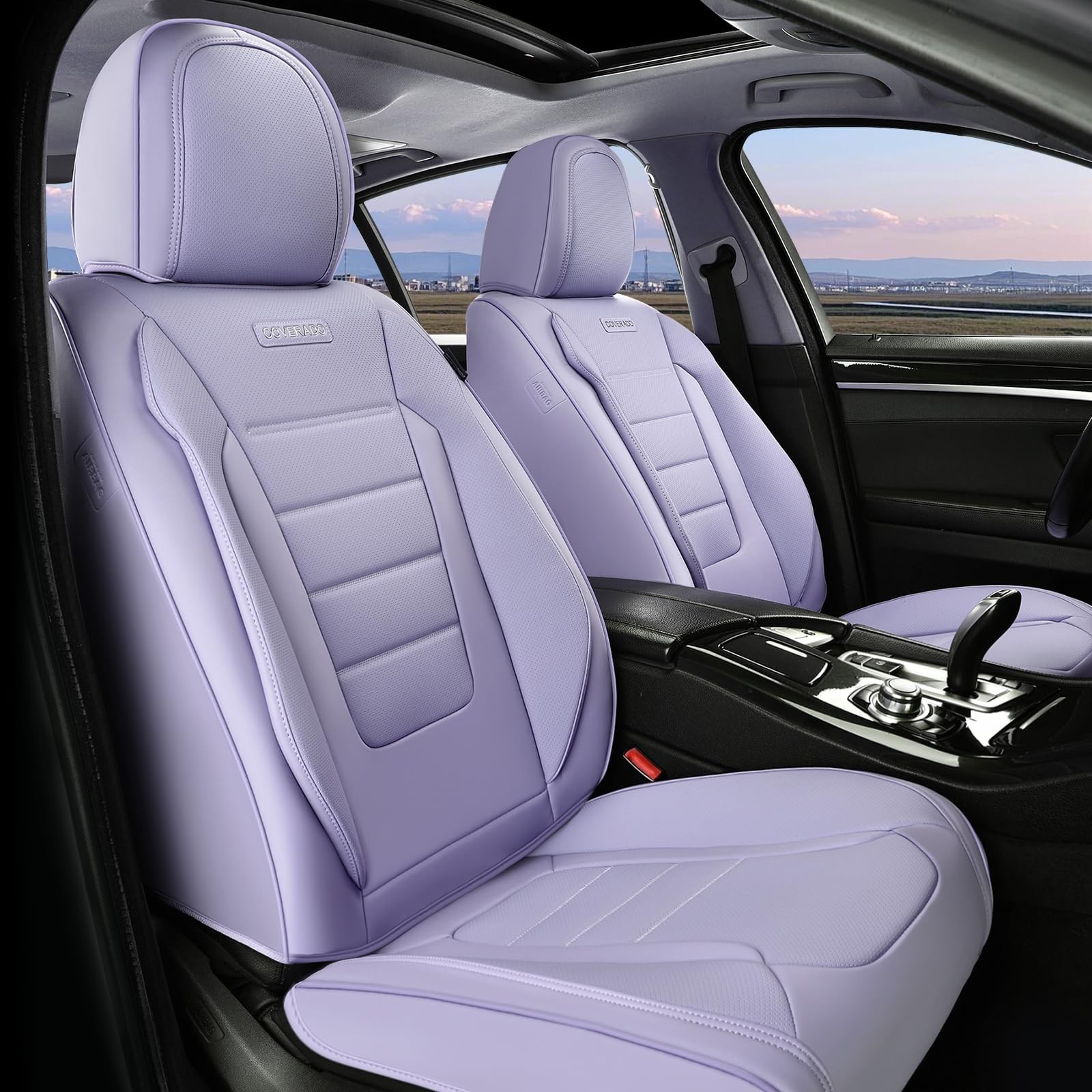 Coverado Car Seat Covers Front, Seat Covers for Cars, Waterproof Car Seat Cushio Coverado Car Seat Covers Front, Seat Covers for Cars, Waterproof Car Seat Cushio