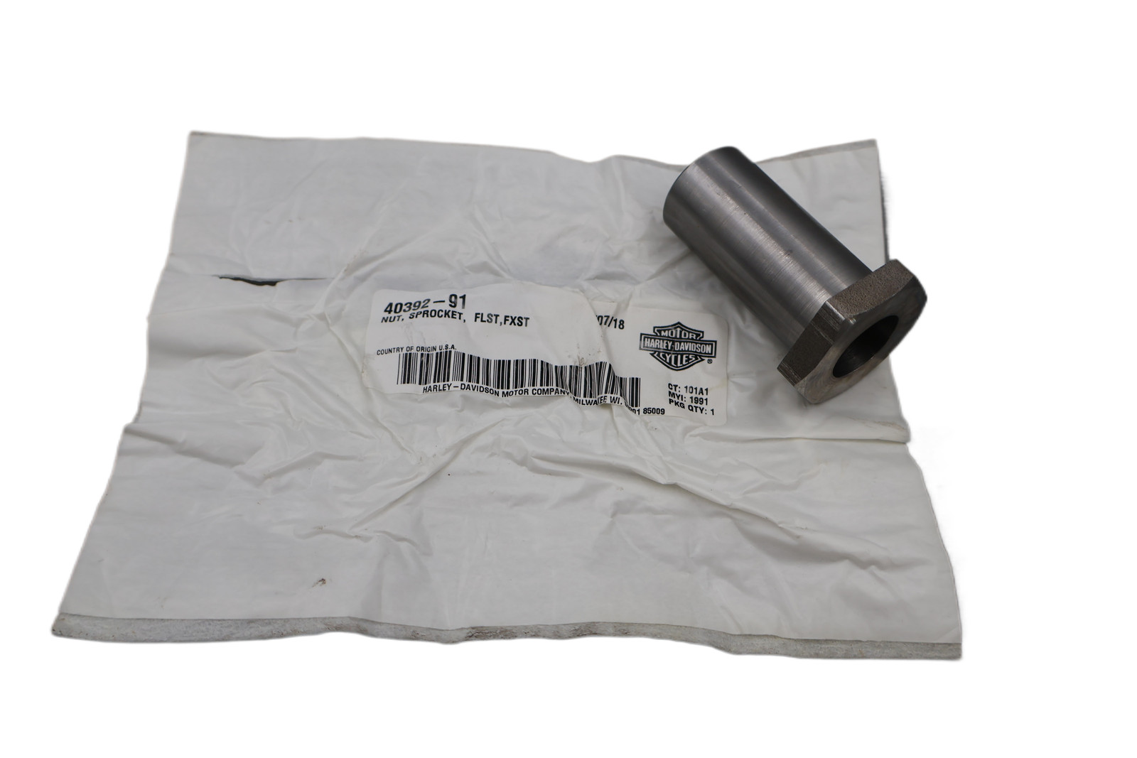 1991-2006 HARLEY COMPENSATOR NUT | SOFTAIL DYNA TOURING | NEW OEM | #40392-91