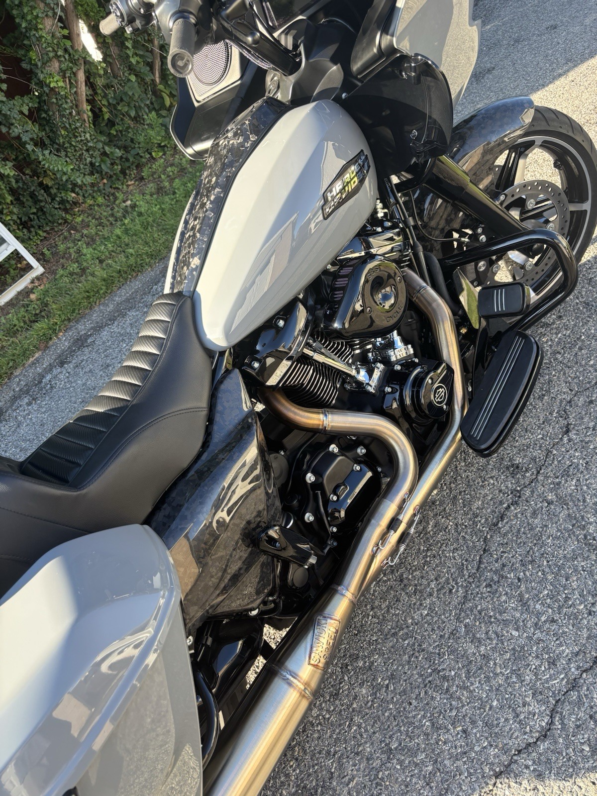 2023.5 + HARLEY TOURING FORGED CARBON FIBER SIDE COVERS FAST  🇺🇸