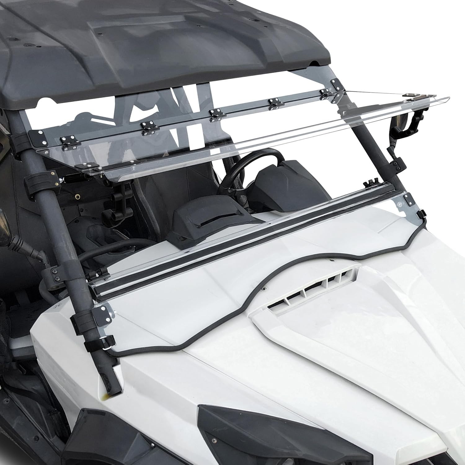 3-IN-1 Flip Windshield for Can-Am Commander 800 1000 Max 2011-2020