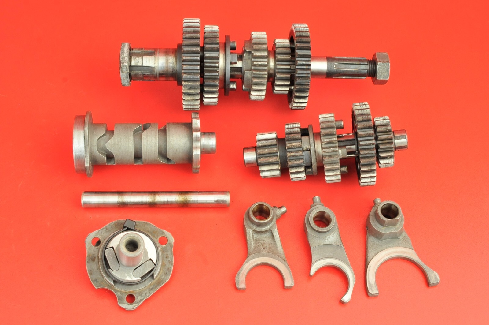 Bultaco Matador 250 MK4 Complete Transmission Tranny Gear Fork Shaft Set