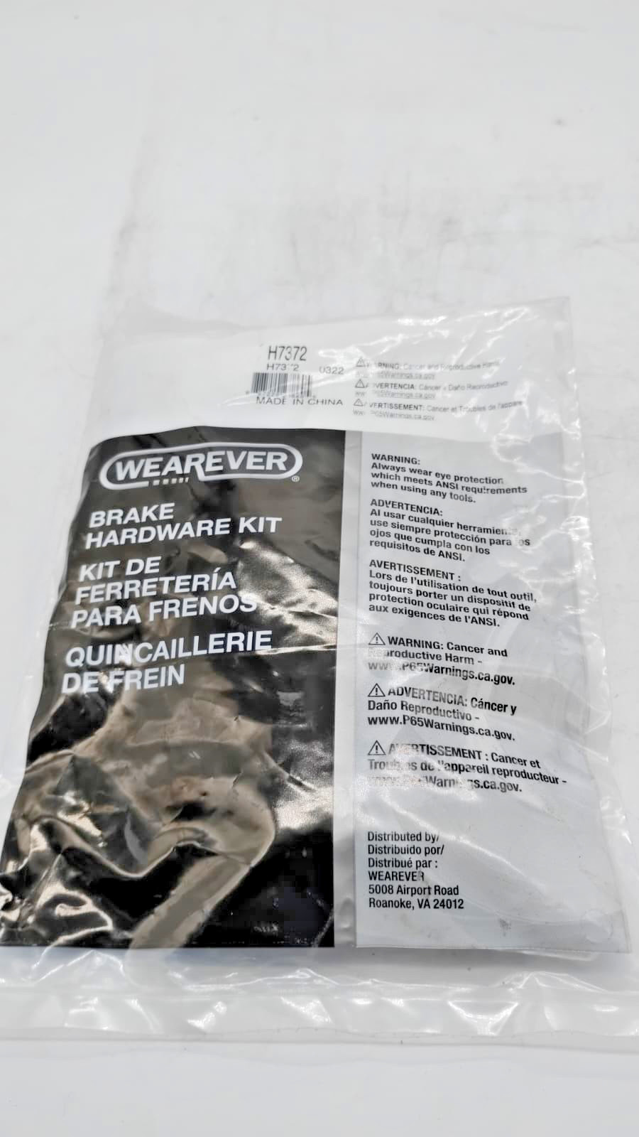 Carquest Wearever H7372 Rear Drum Brake Hardware Kit Chevy Sonic Trax 2012-2022