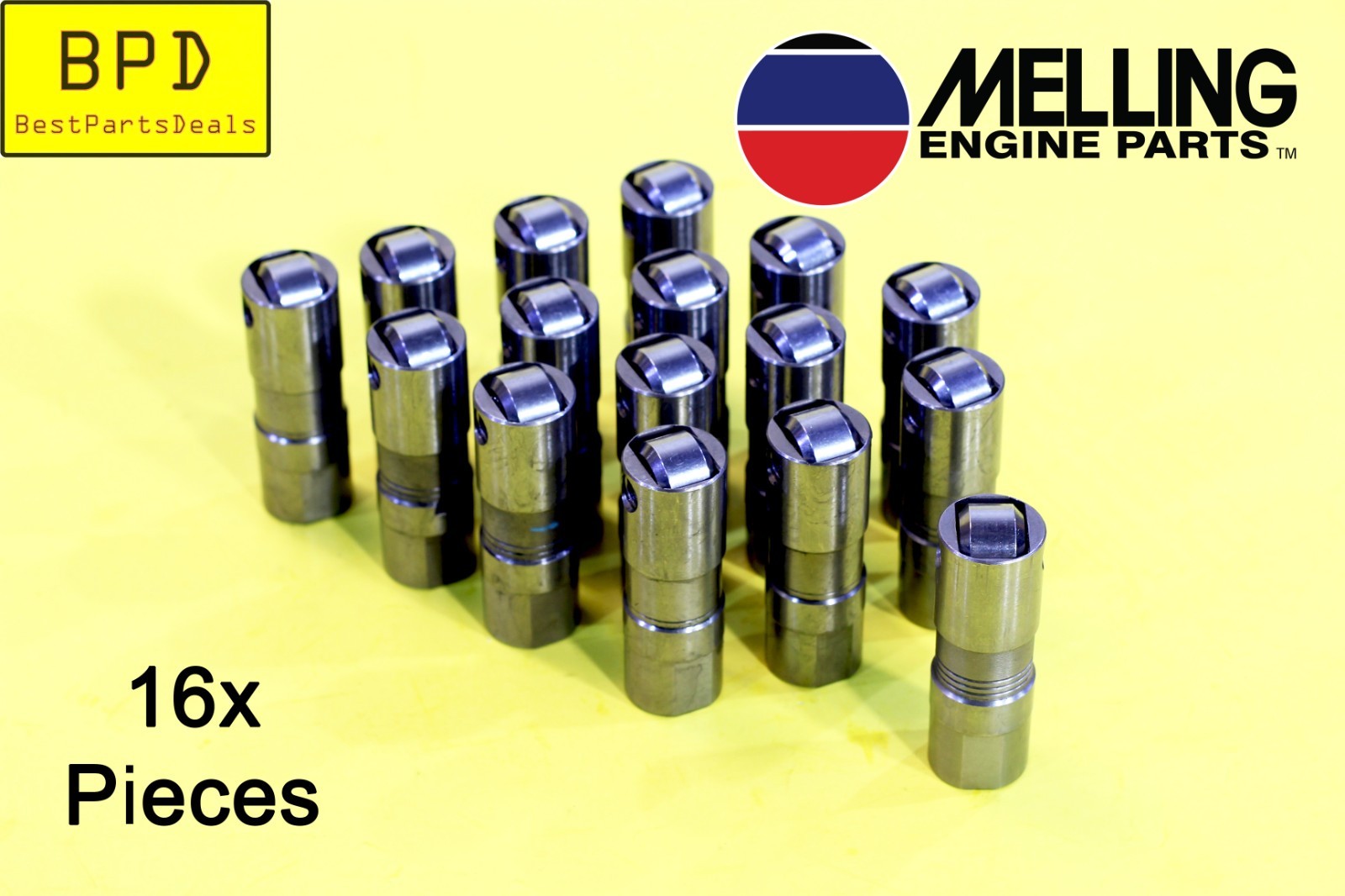 16 Pack MELLING SBC Small Block Chevy Hydraulic Roller Lifter J-2079