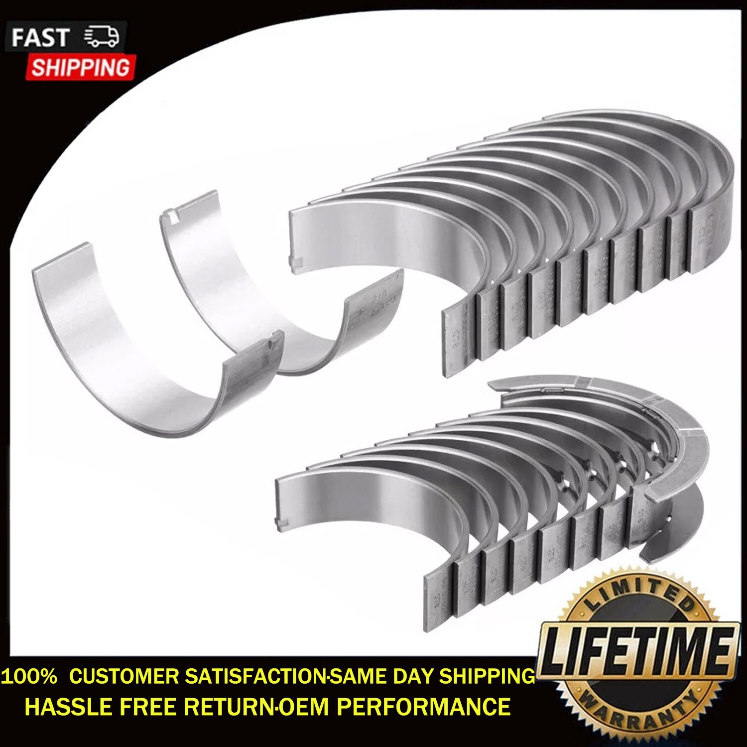 For 04-14 Chevrolet Camaro Malibu Traverse V6 3.6L Main and Rod Bearings Set ·