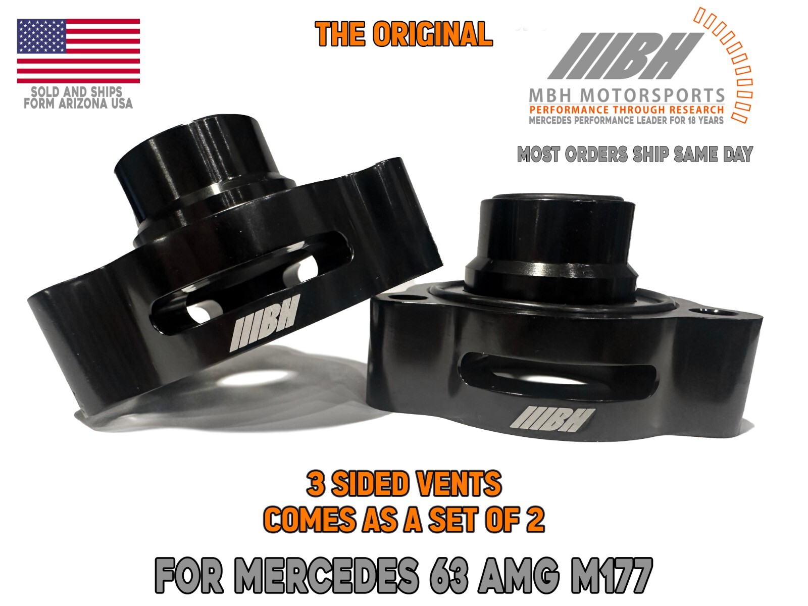 Mercedes AMG M177 VTA GT63S E63S W213 C63S GLC63 G63 G550 S63  Blow off Valve