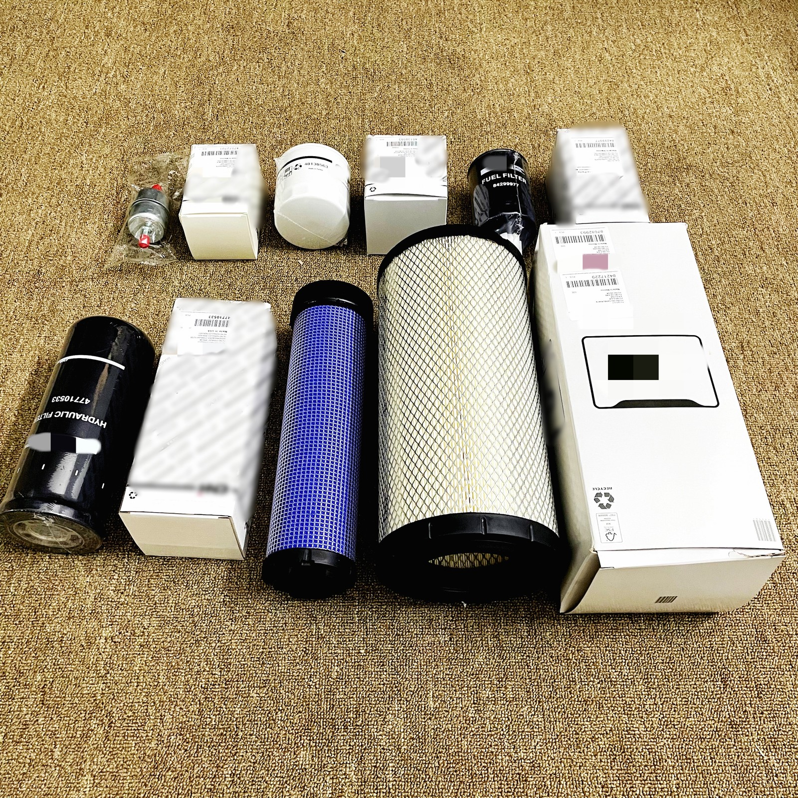 For CASE SR200 SR220 SR250 SV250 SV300 TR270 TR320 TV380 Track Loader Filter Kit For CASE SR200 SR220 SR250 SV250 SV300 TR270 TR320 TV380 Track Loader Filter Kit
