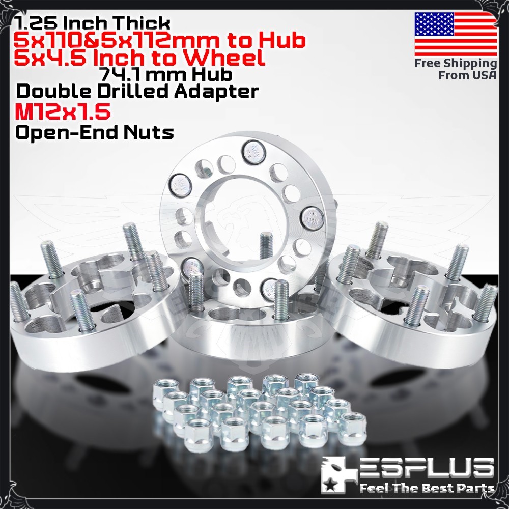 4x 5x110 & 5x112 to Hub 5x4.5