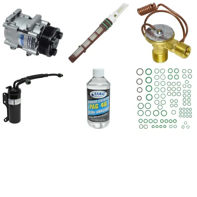 UAC A/C Compressor Expansion Valve Kit for Ford E-350 E-450 & Super Duty