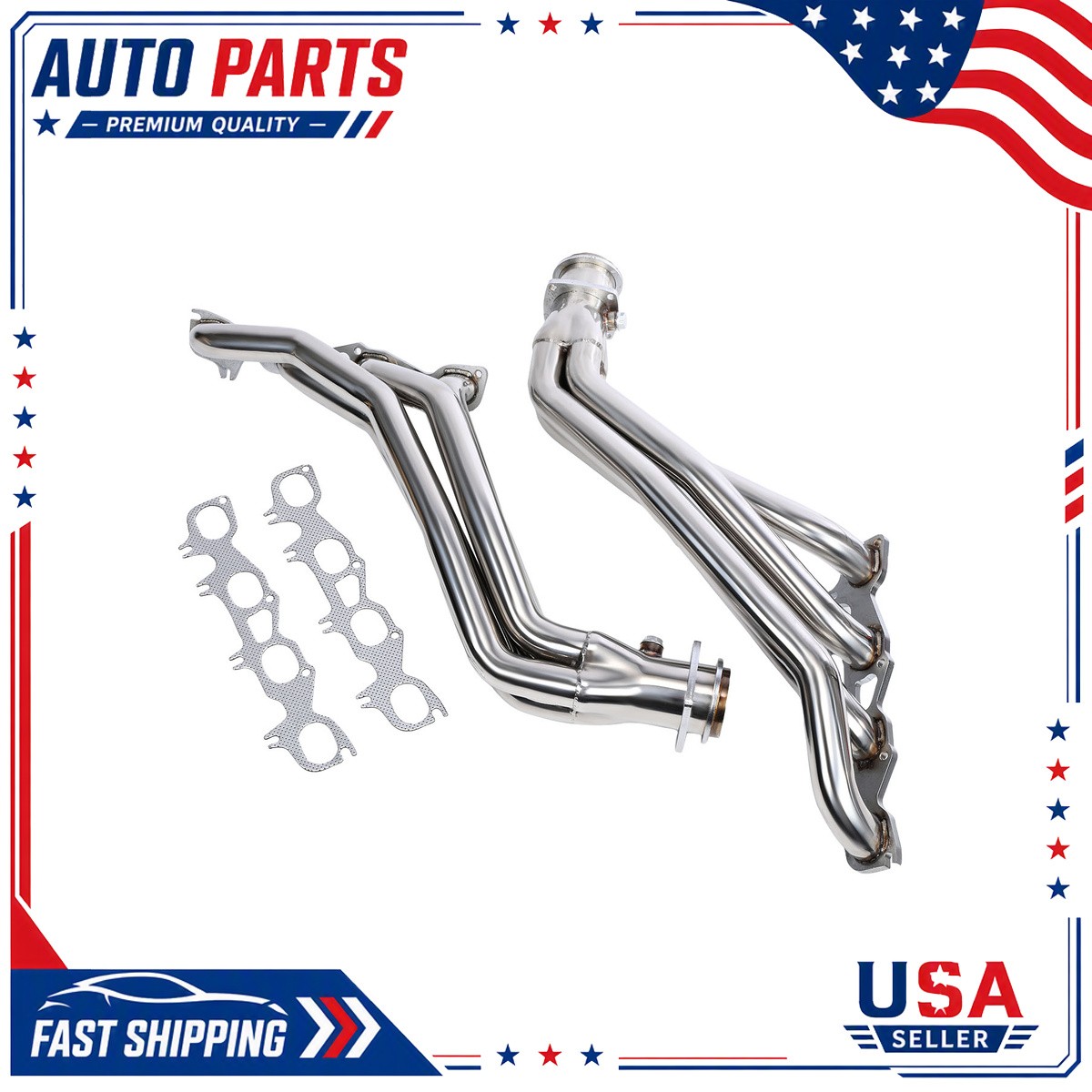 Stainless Exhaust 5.7L HEMI for Dodge Challenger Long Tube Headers