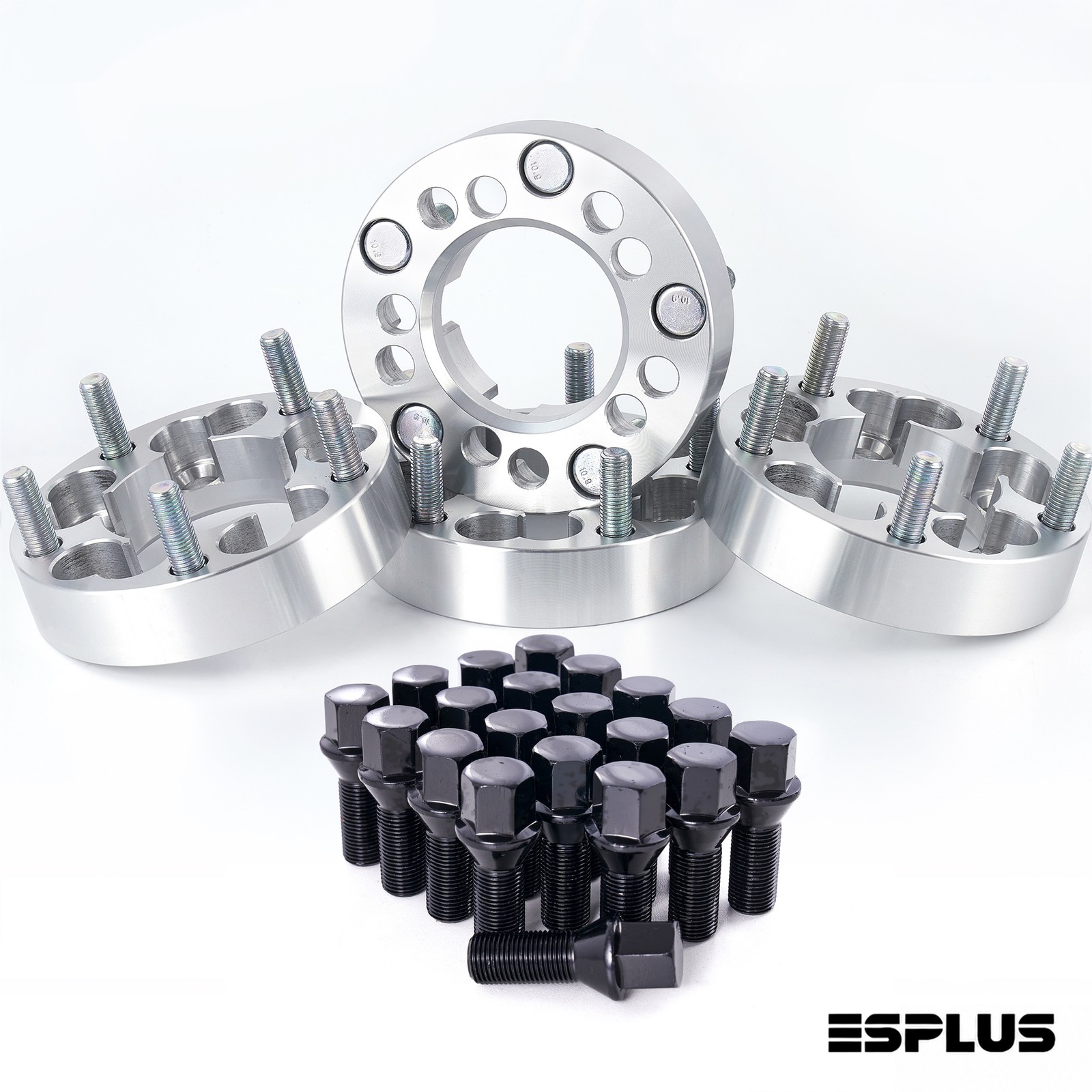 4x Wheel Adapters Conversion 5x112 to 5x4.75 1.25 Thick for Lamborghini