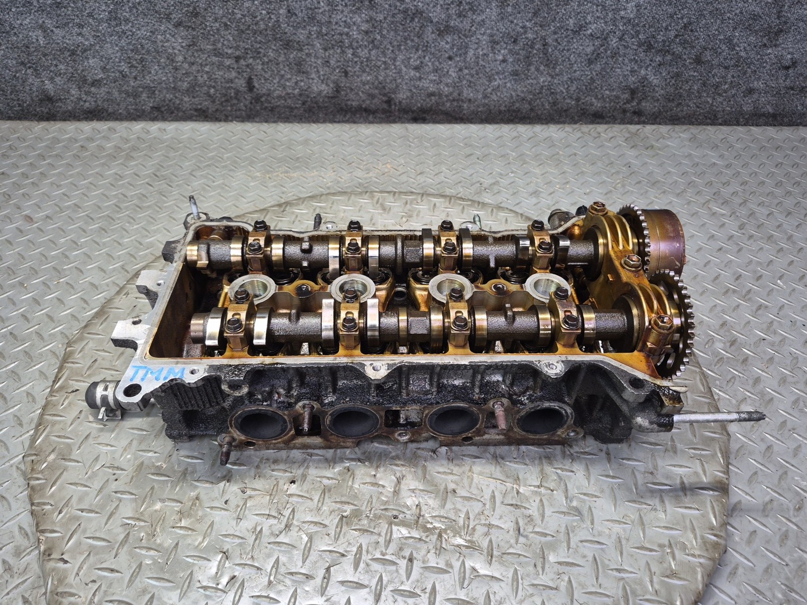 00-05 TOYOTA ZZW30L MR2 SPYDER 1.8L 1ZZFE ENGINE CYLINDER HEAD W CAMSHAFTS 146k