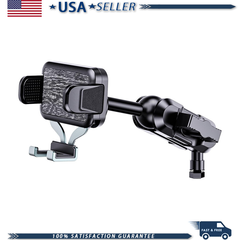 Metal Phone Mount Arm Kit 360 Rotation Dodge Ram 1500 2500 3500 Truck 2013-2026, Metal Phone Mount Arm Kit 360 Rotation Dodge Ram 1500 2500 3500 Truck 2013-2026,
