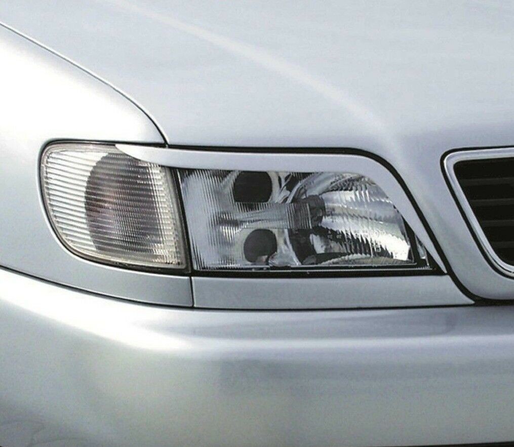Eyebrows headlight mask bad look for Audi A6 C4 1994-1997
