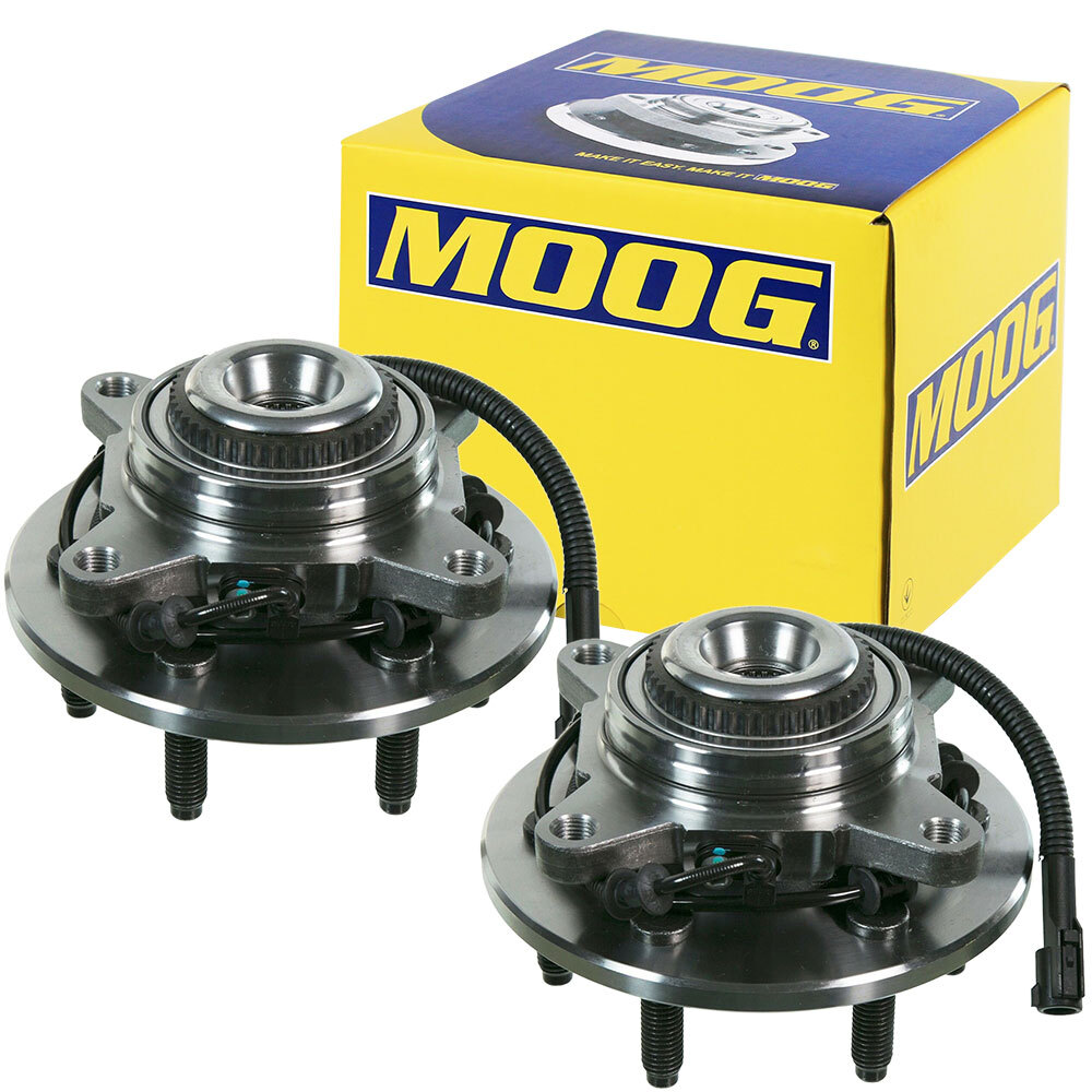 MOOG Front Wheel Hub Bearings Pair for 04-08 Ford F150 06-08 Lincoln Mark LT 4WD