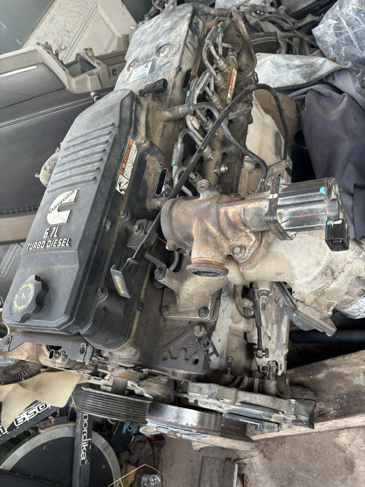 2011 Ram 3500 Laramie 6.7 cummins engine (Donna, Tx)